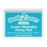 READY 2 LEARN™ Jumbo Washable Stamp Pad - Turquoise - 6.2"L x 4.1"W