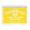 READY 2 LEARN™ Jumbo Washable Stamp Pad - Yellow - 6.2"L x 4.1"W