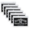 READY 2 LEARN™ Washable Stamp Pad - Black - Pack of 6