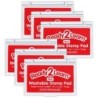 READY 2 LEARN™ Washable Stamp Pad - Red - Pack of 6