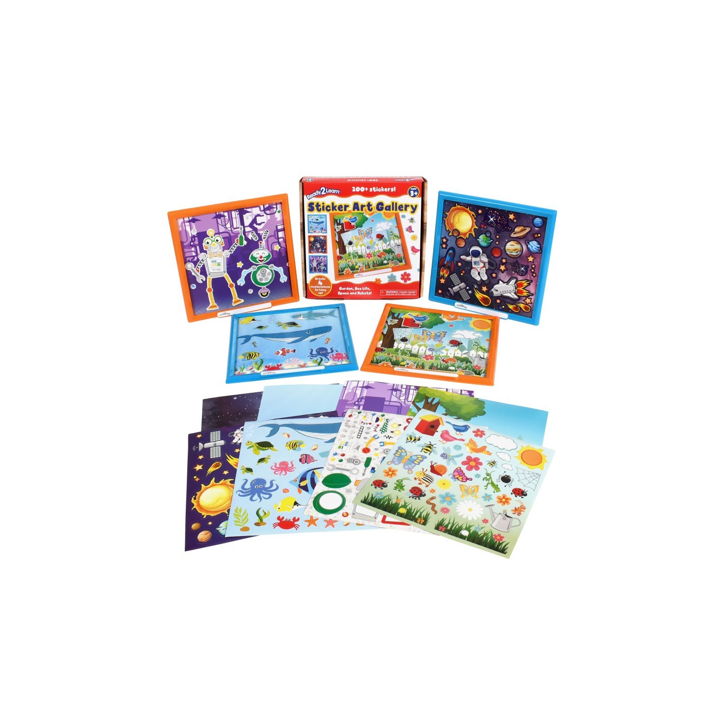 READY 2 LEARN™ Sticker Art Gallery Kit