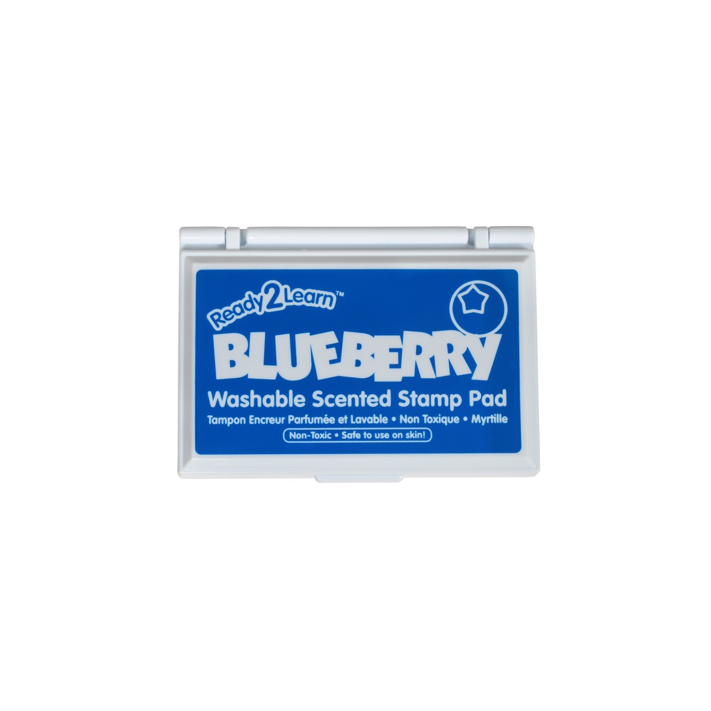 READY 2 LEARN™ Washable Stamp Pad, Blueberry Scented, Blue