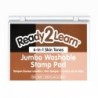 READY 2 LEARN™ Jumbo Washable Stamp Pad - 6-in-1 - Skin Tones