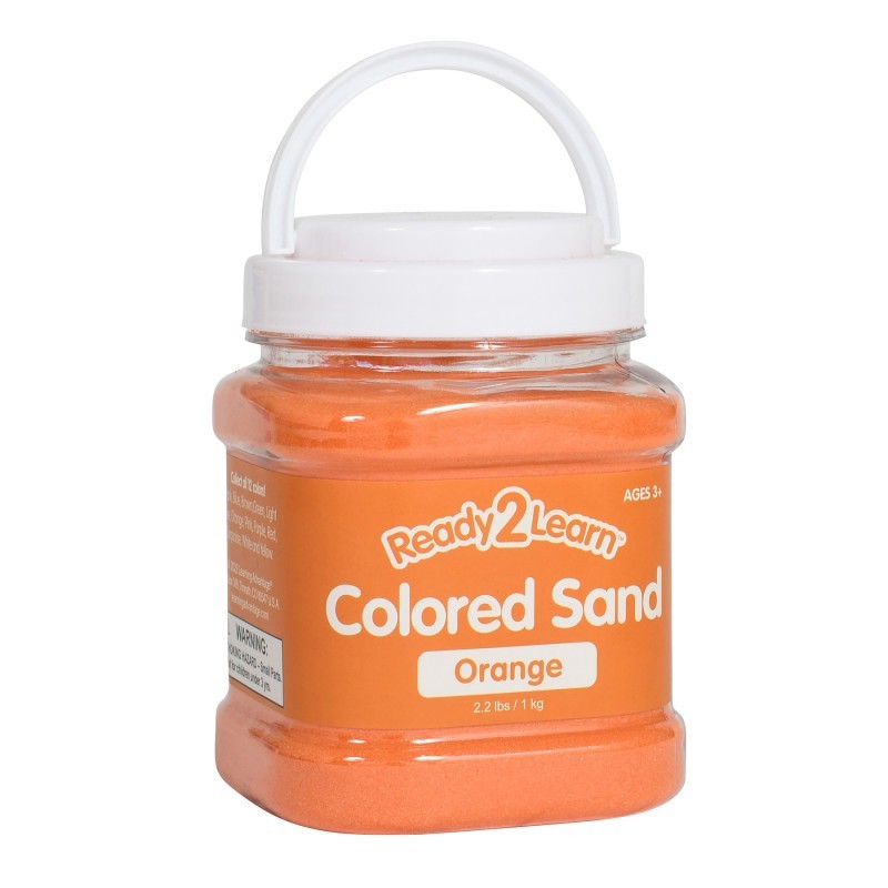 READY 2 LEARN™ Colored Sand - Orange - 2.2 Pounds