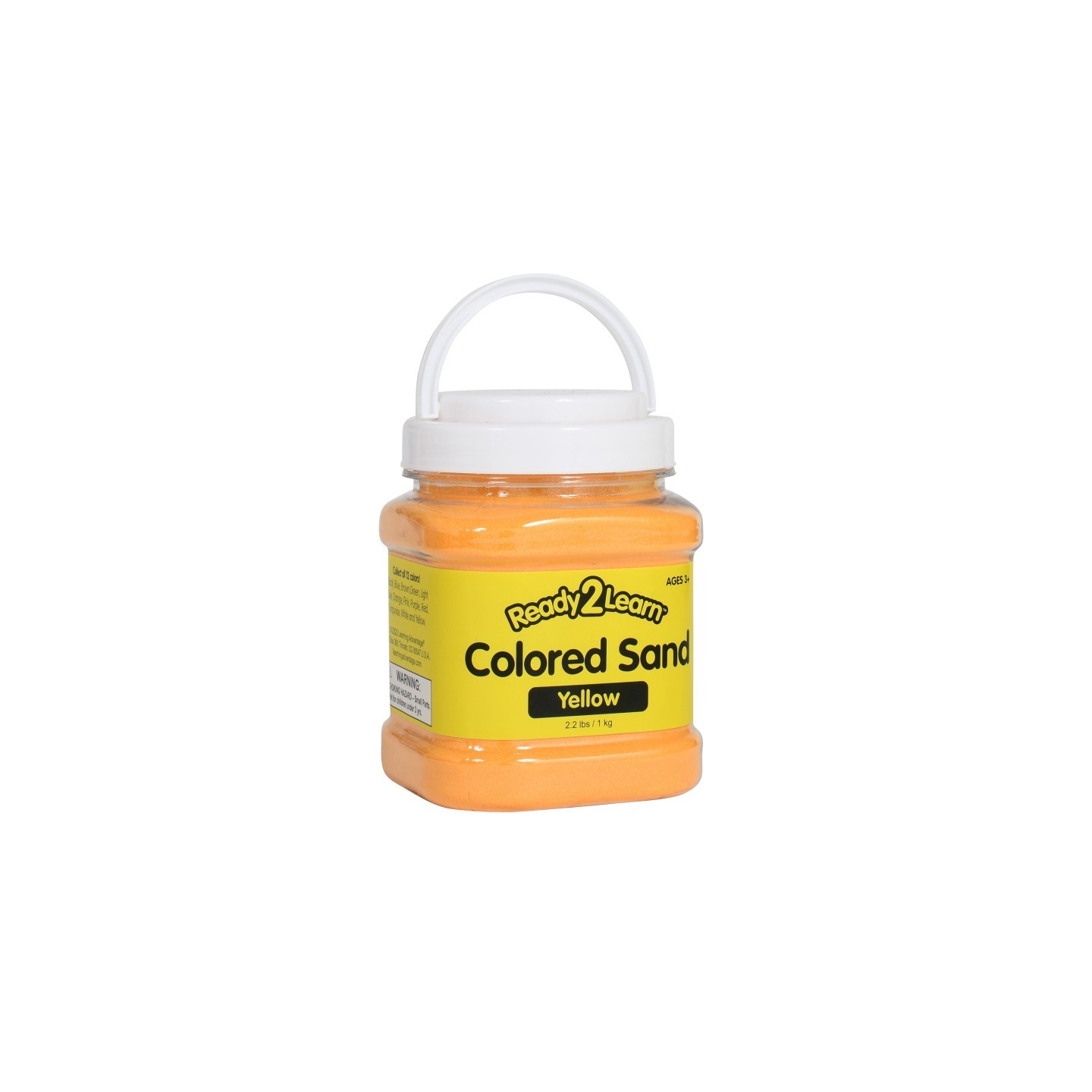 READY 2 LEARN™ Colored Sand - Yellow - 2.2 Pounds