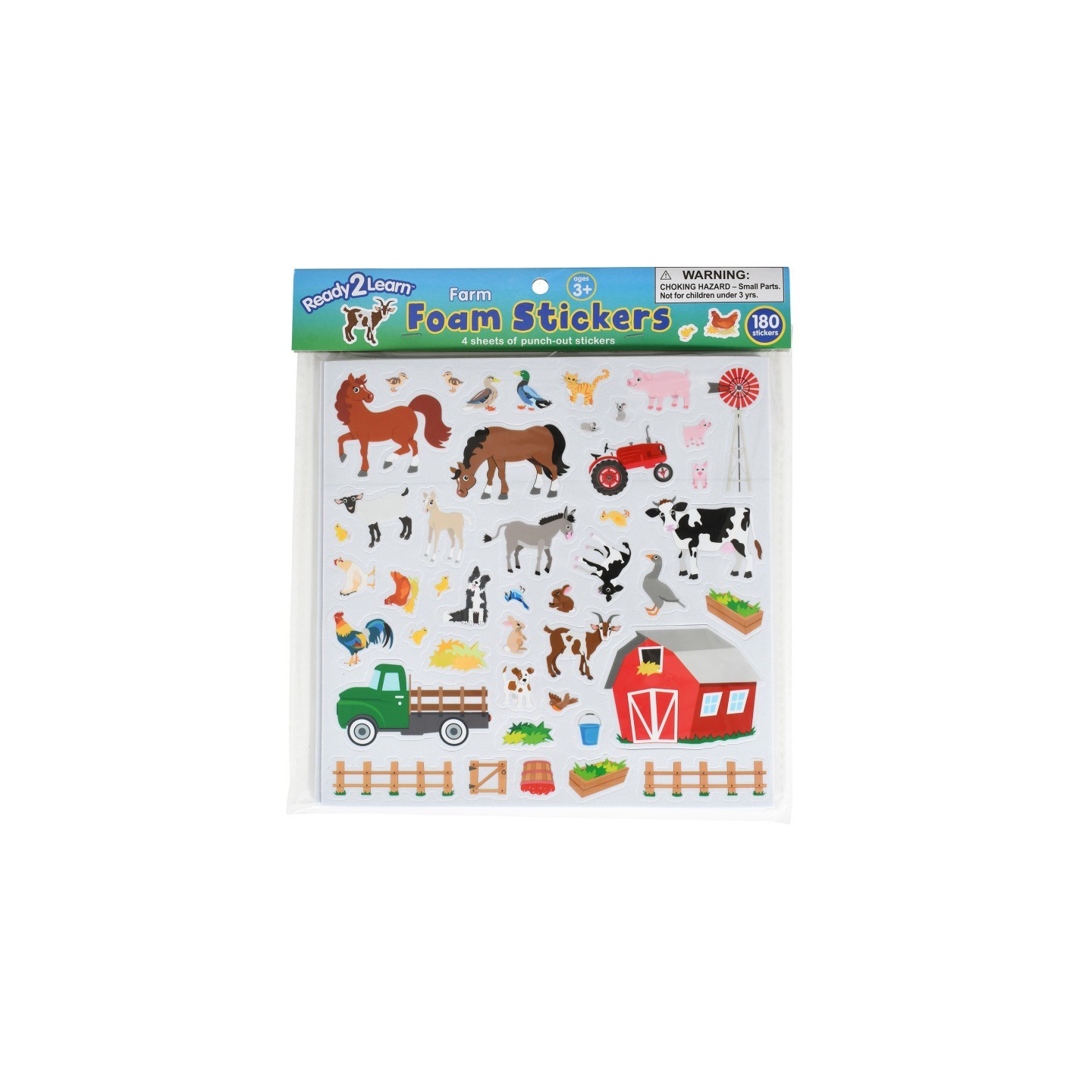 READY 2 LEARN™ Foam Stickers - Farm