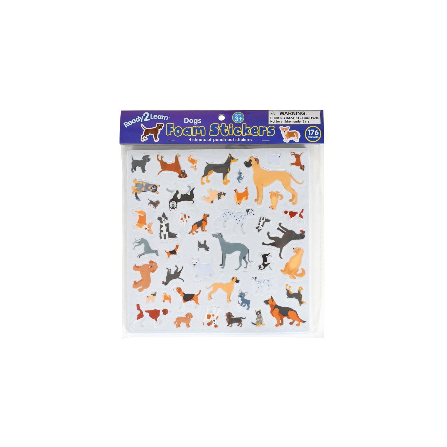 READY 2 LEARN™ Foam Stickers - Dogs