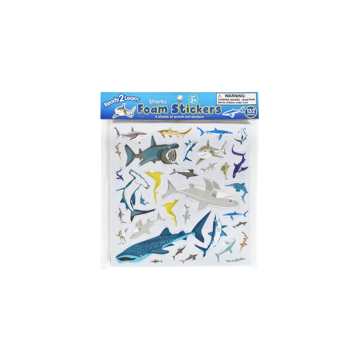 READY 2 LEARN™ Foam Stickers - Sharks