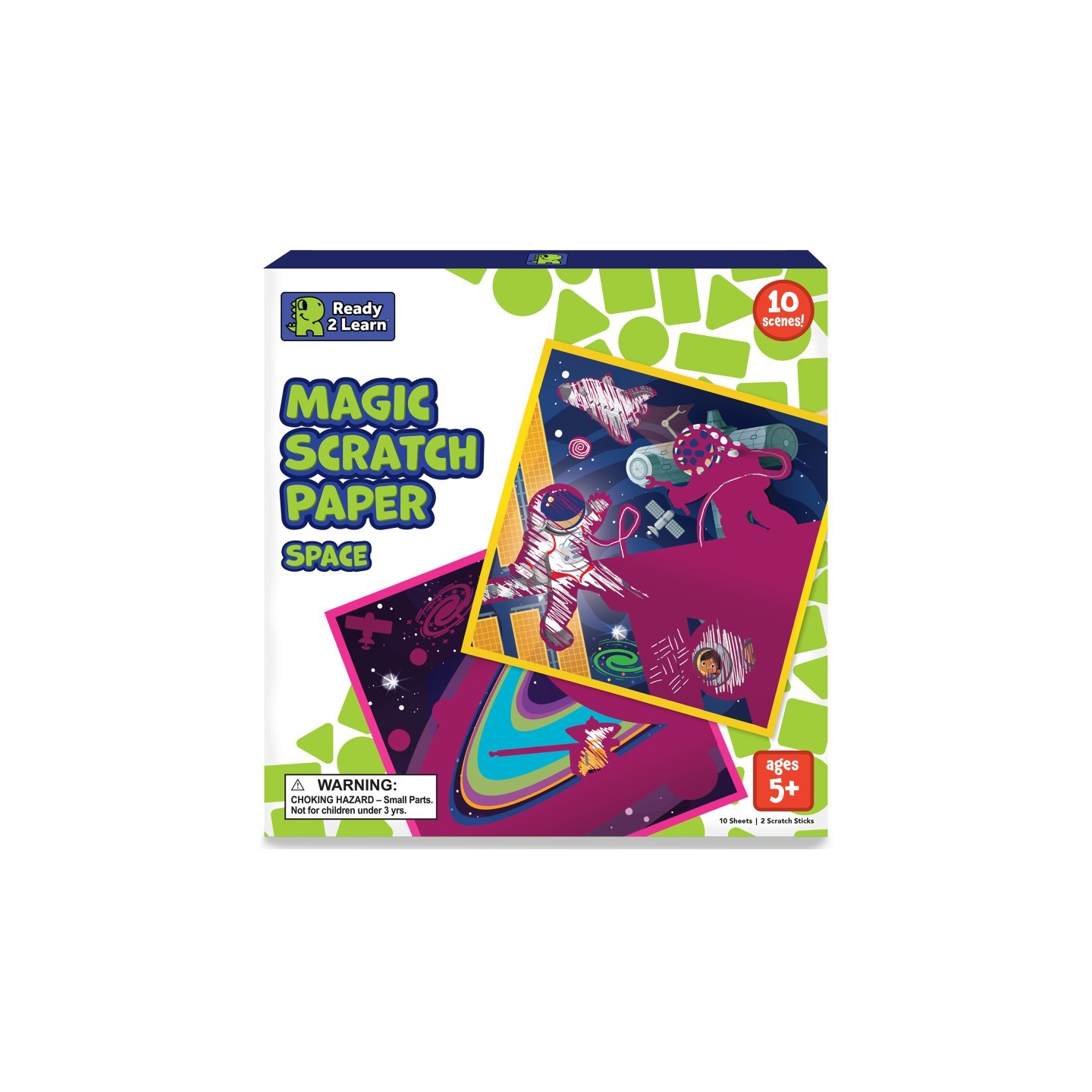 READY 2 LEARN™ Magic Scratch Paper, Space