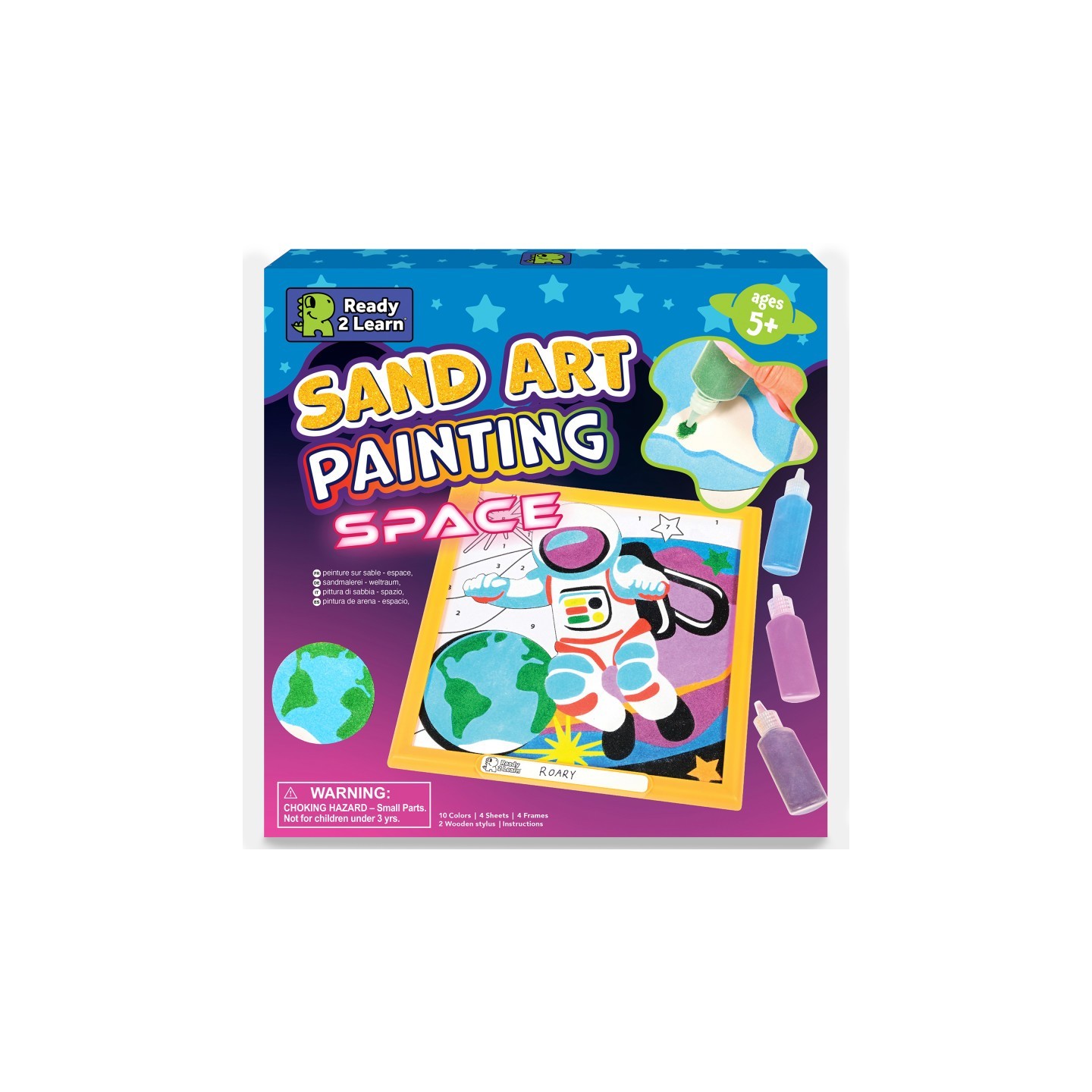 READY 2 LEARN™ Sand Art Painting, Space