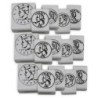 READY 2 LEARN™ Coin Stamps - Heads - 5 Per Set - 3 Sets