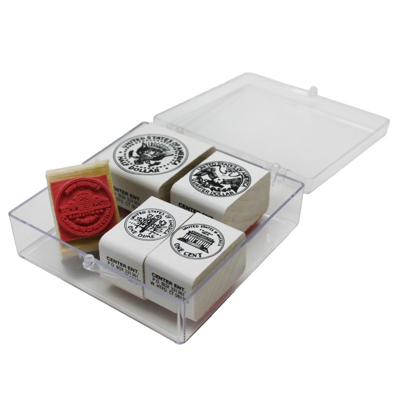READY 2 LEARN™ Coin Stamps - Tails - Set of 5