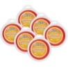 READY 2 LEARN™ Jumbo Circular Washable Stamp Pad - Orange - 5.75" dia. - Pack of 6