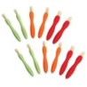 READY 2 LEARN™ Triangle Grip Paint Brushes - 3 Sizes - 6 Per Set - 2 Sets