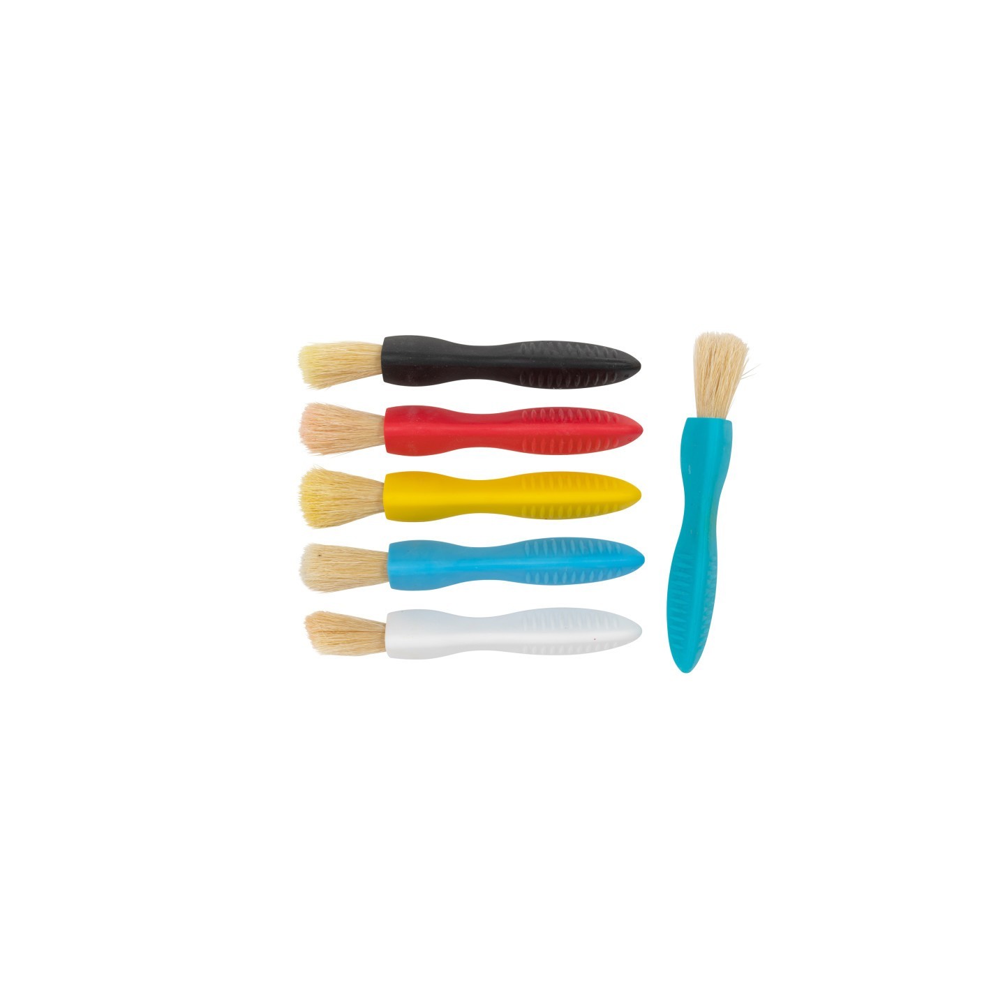 READY 2 LEARN™ Triangle Grip Paint Brushes - 1 Size - Set of 6