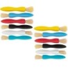 READY 2 LEARN™ Triangle Grip Paint Brushes - 1 Size - 6 Per Set - 2 Sets