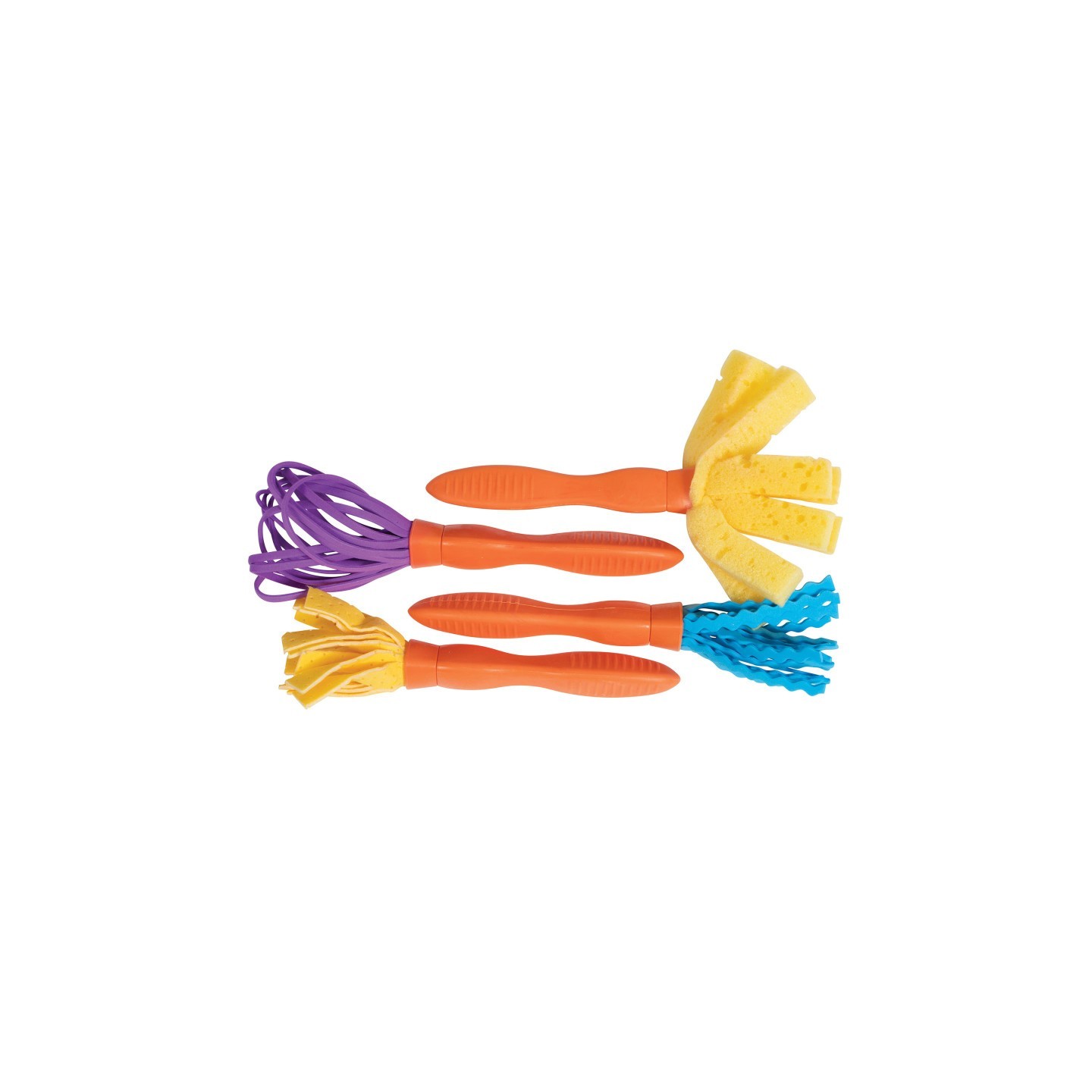 READY 2 LEARN™ Triangle Grip Mini Texture Wands - Set 1 - Set of 4