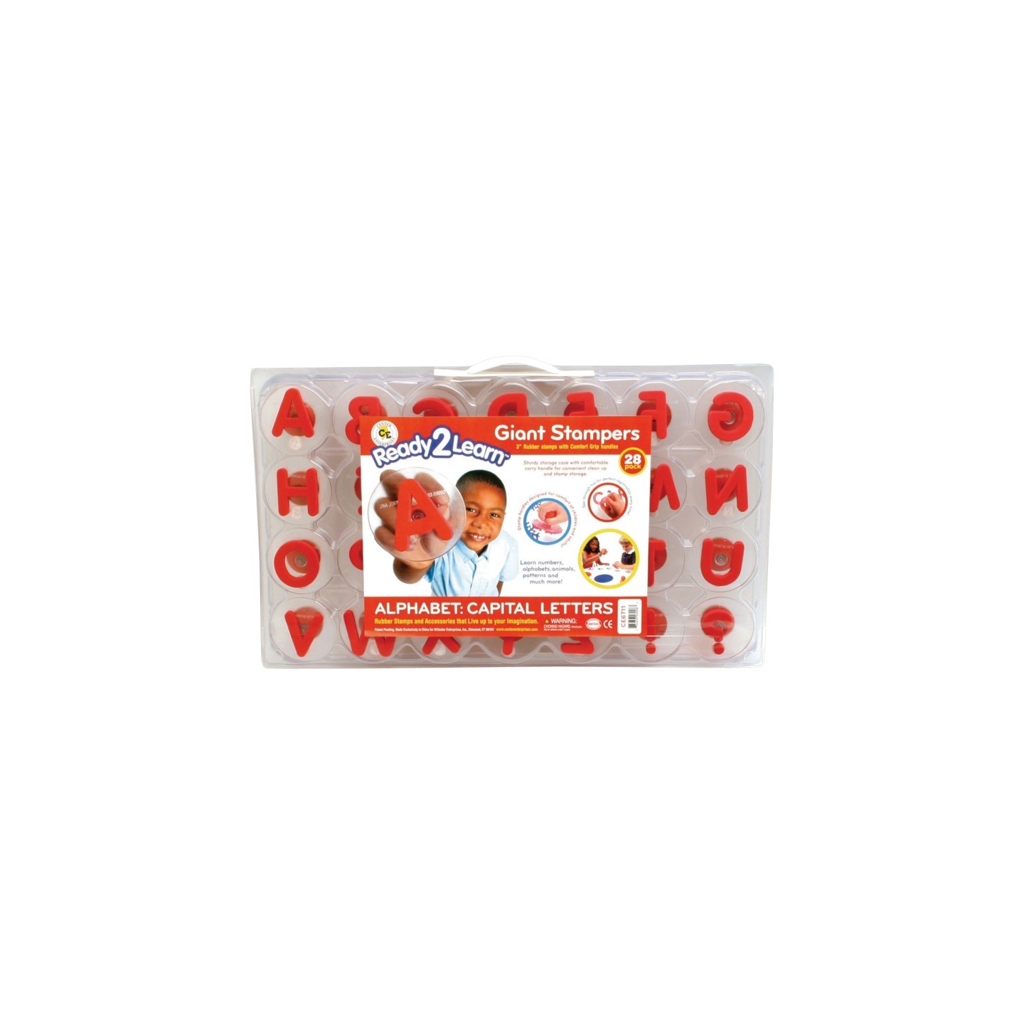 READY 2 LEARN™ Giant Stampers - Uppercase Letters - Set of 28