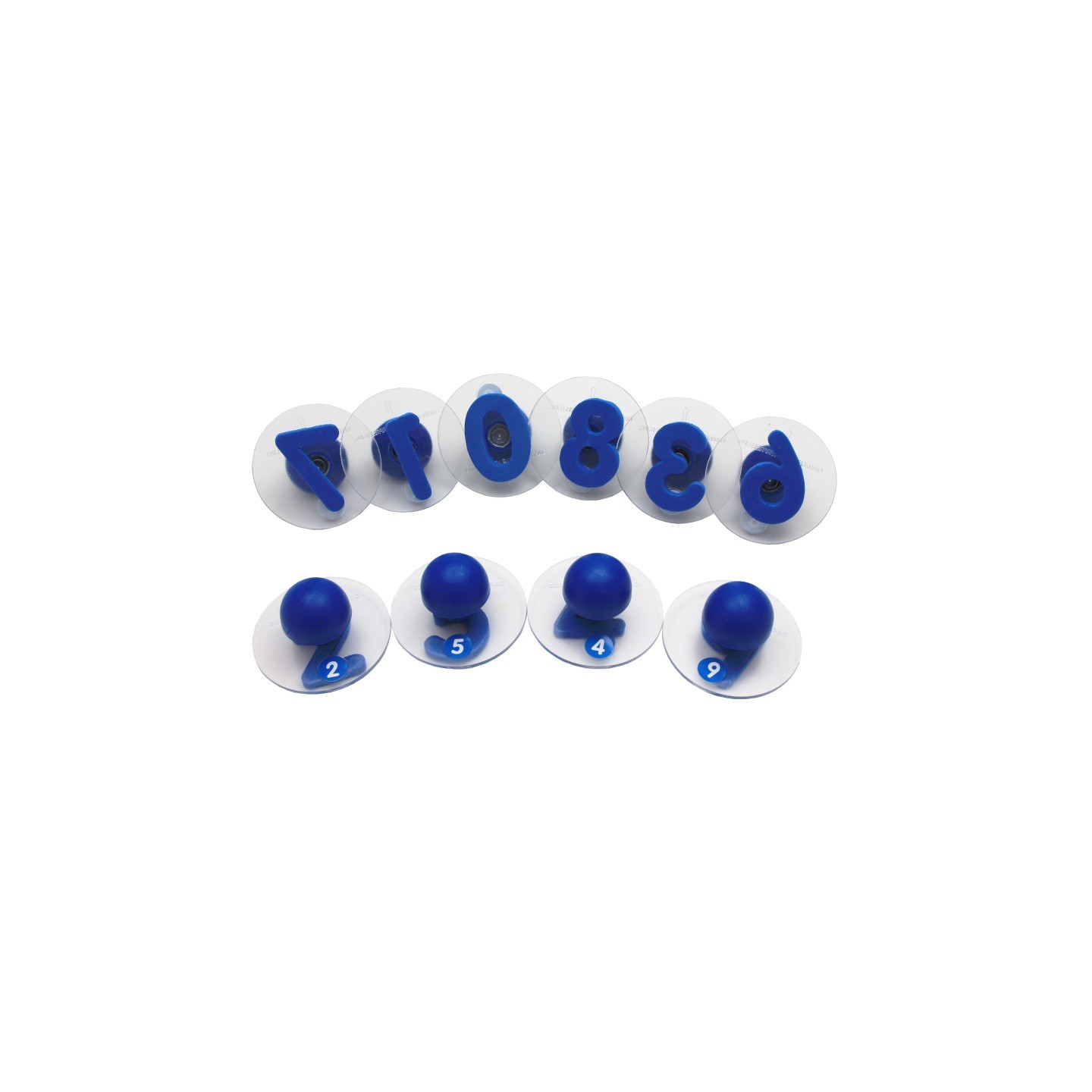 READY 2 LEARN™ Giant Stampers - Numbers 0-9 - Set of 10
