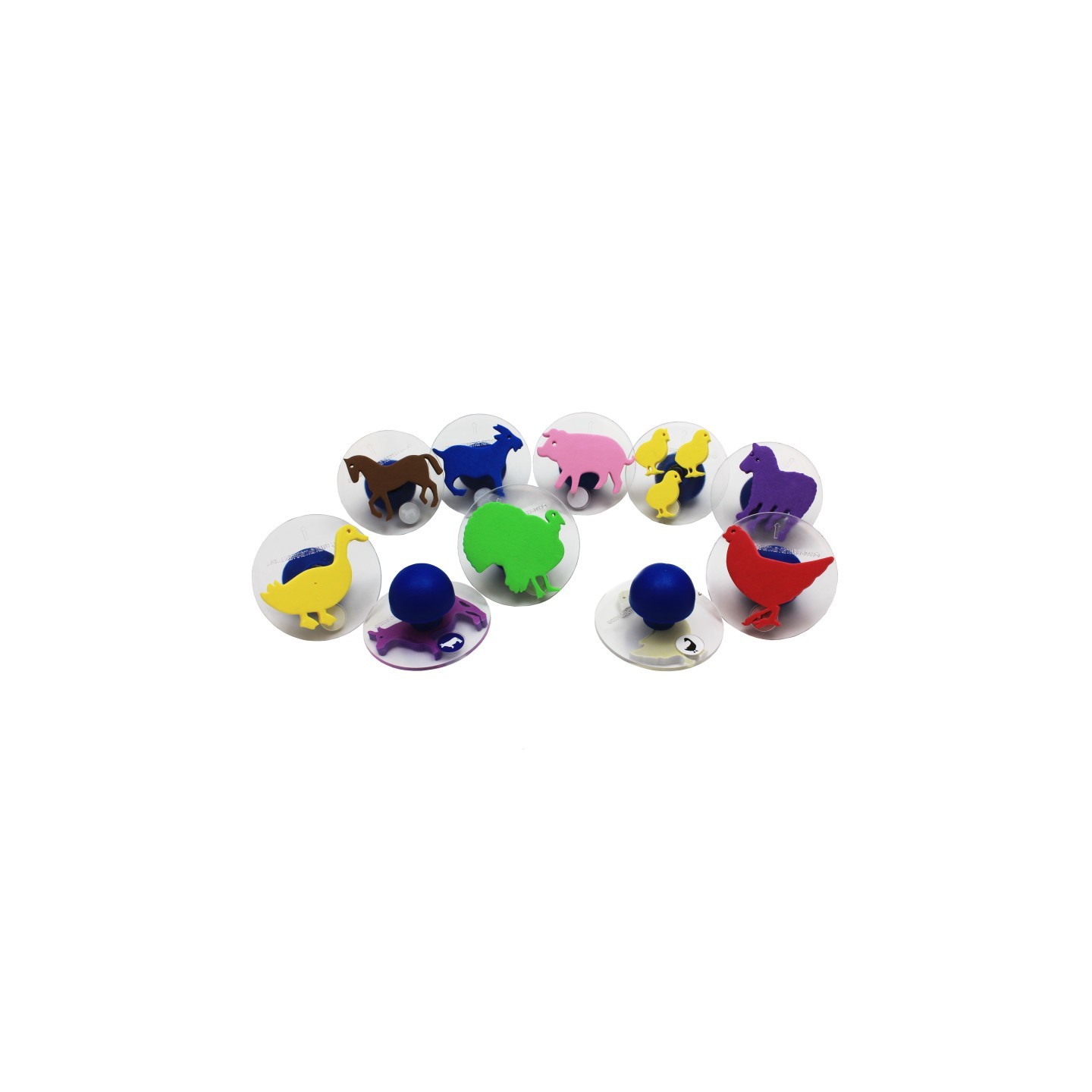 READY 2 LEARN™ Giant Stampers - Farm Animals - Set of 10