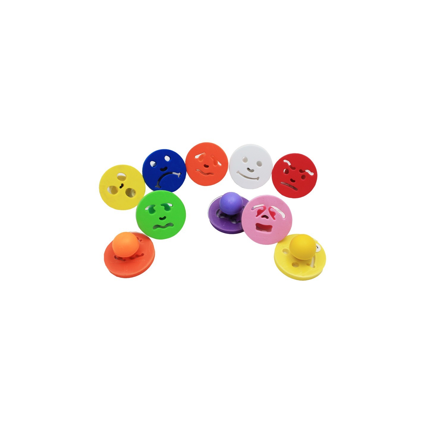 READY 2 LEARN™ Giant Stampers - Feelings - Set of 10