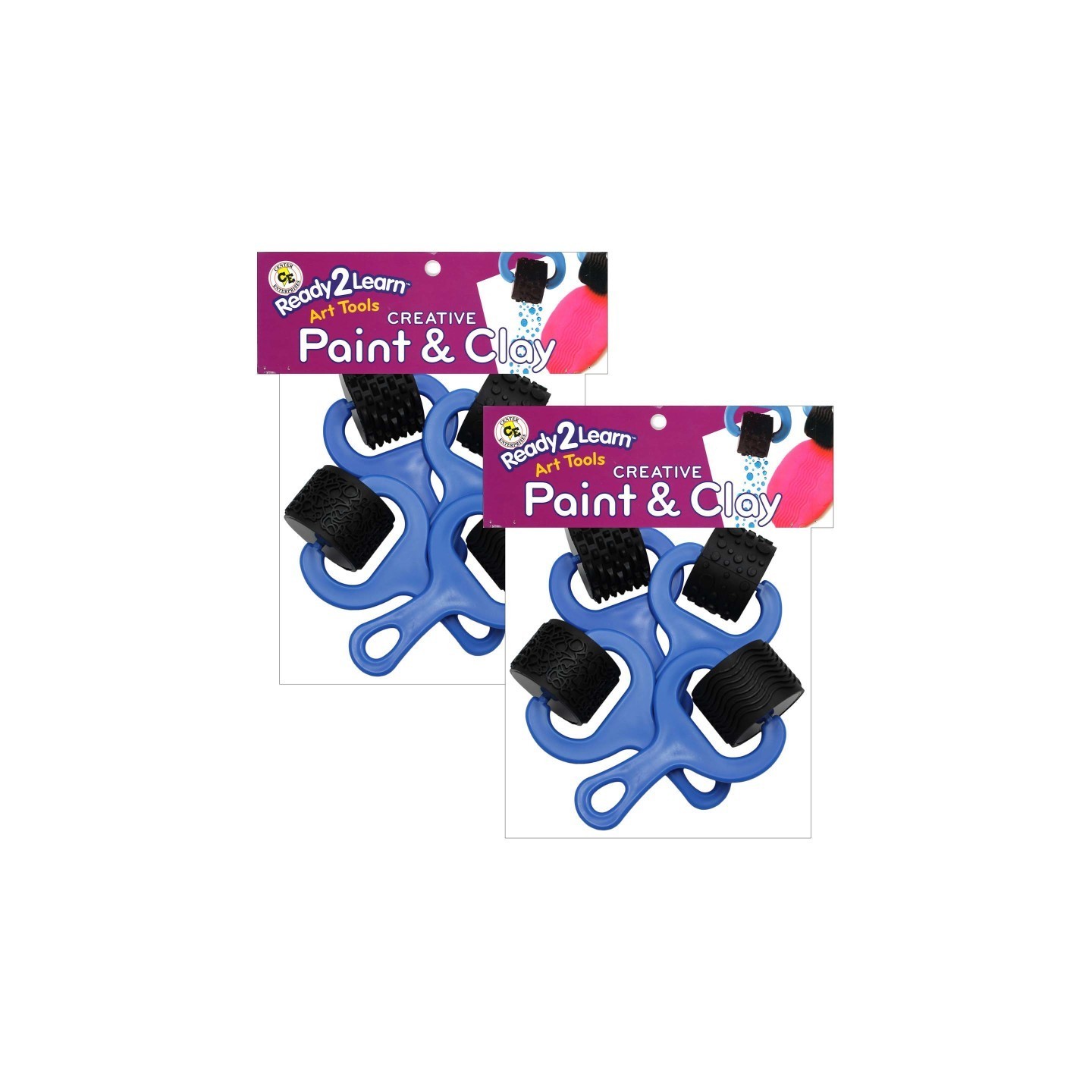 READY 2 LEARN™ Paint and Clay Explorers - Set 1 - 4 Per Set - 2 Sets
