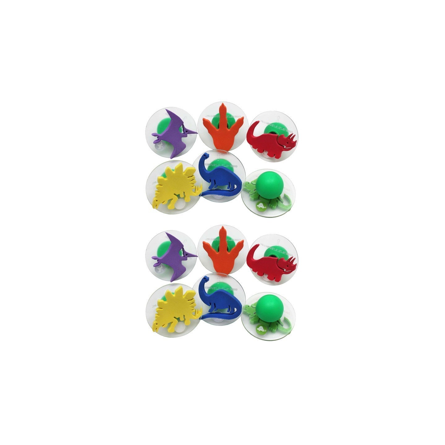 READY 2 LEARN™ Giant Stampers - Dinosaurs - 6 Per Set - 2 Sets