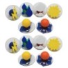 READY 2 LEARN™ Giant Stampers - Weather Patterns - 6 Per Set - 2 Sets
