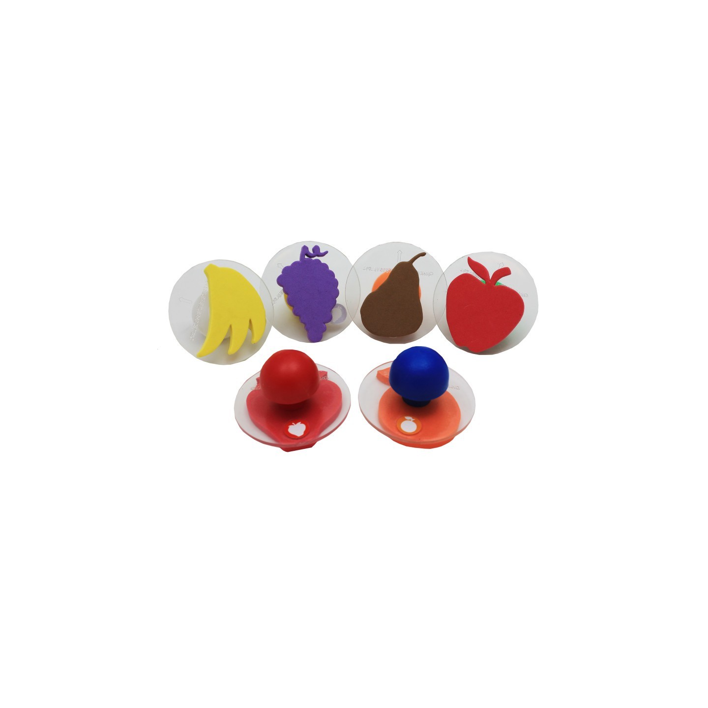 READY 2 LEARN™ Giant Stampers - Fruit - Set of 6