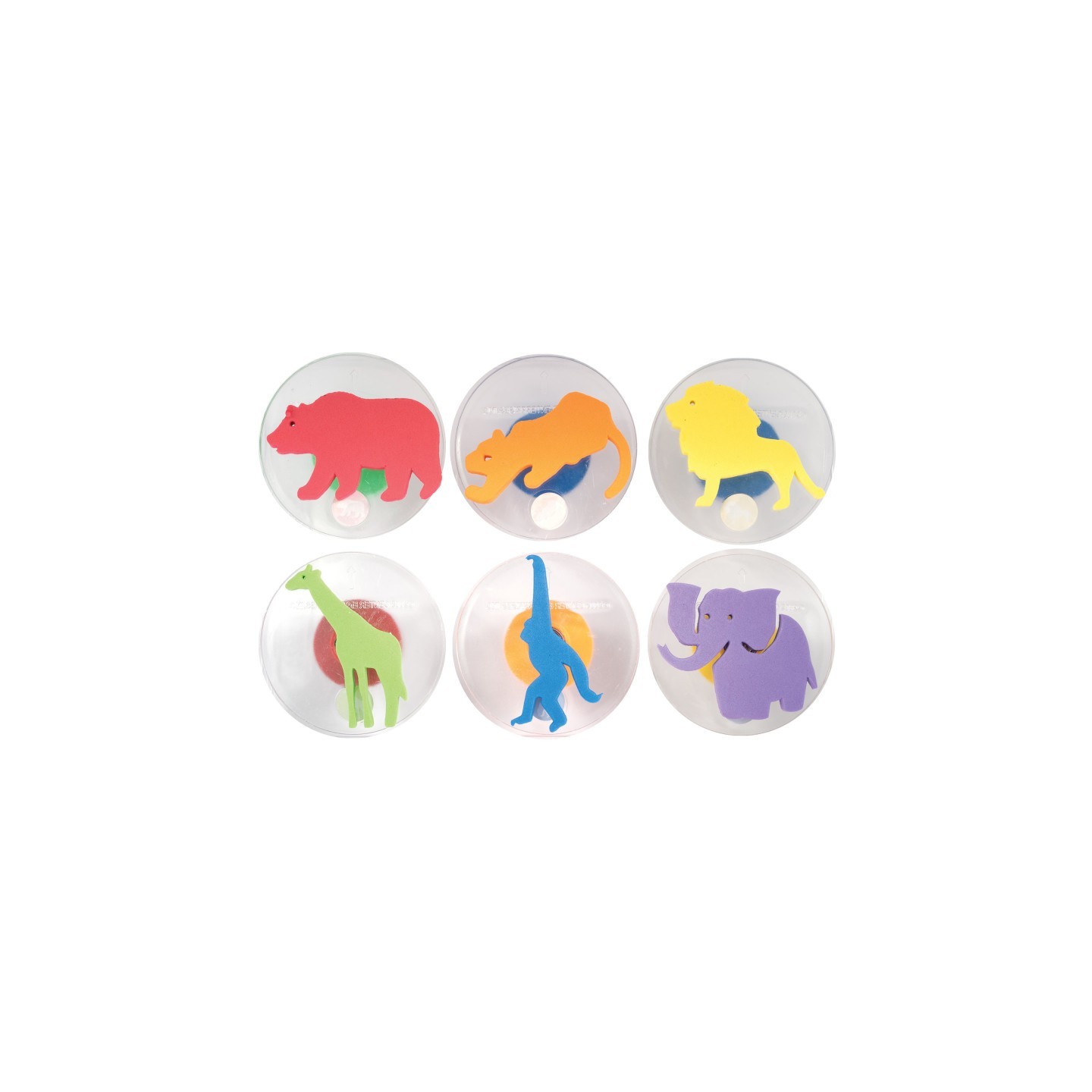 READY 2 LEARN™ Giant Stampers - Wild Animals - Set of 6