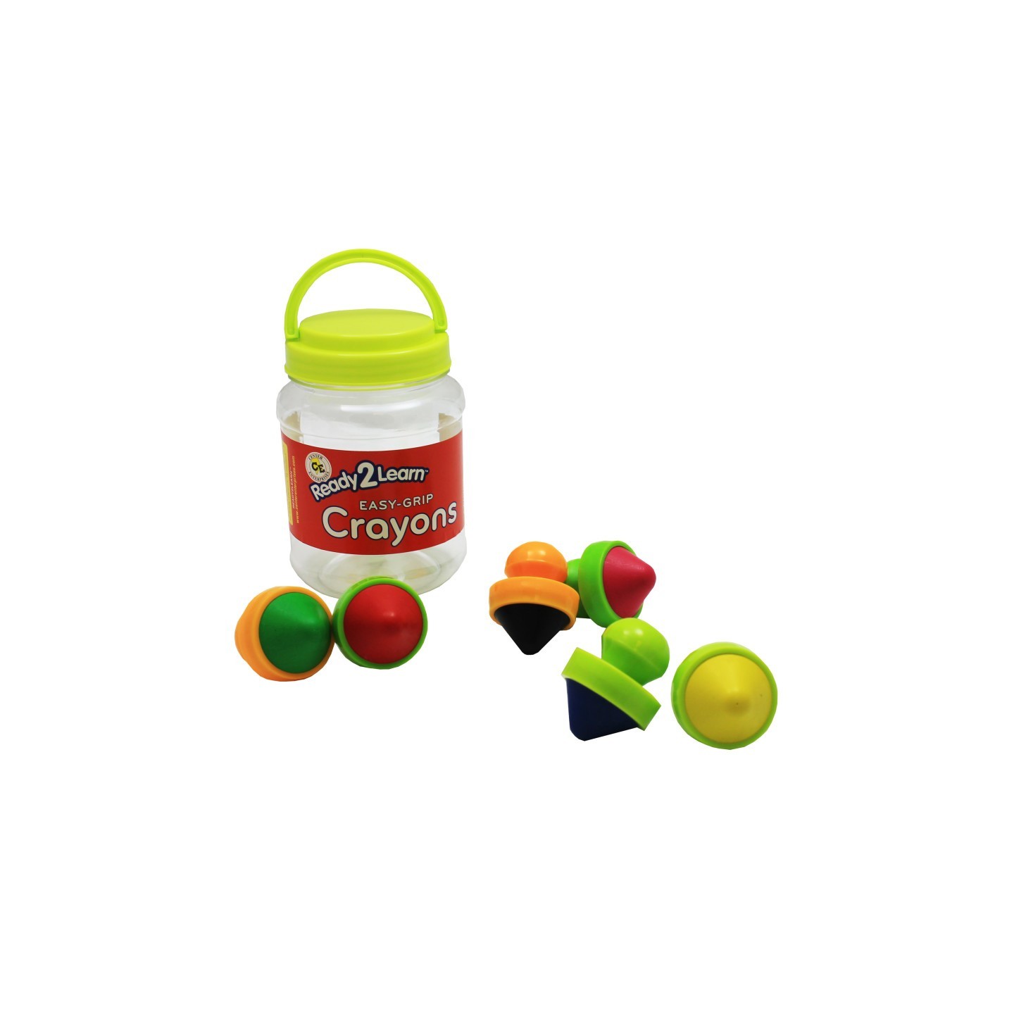 READY 2 LEARN™ Easy Grip Crayons - 6 Colors - 18m+