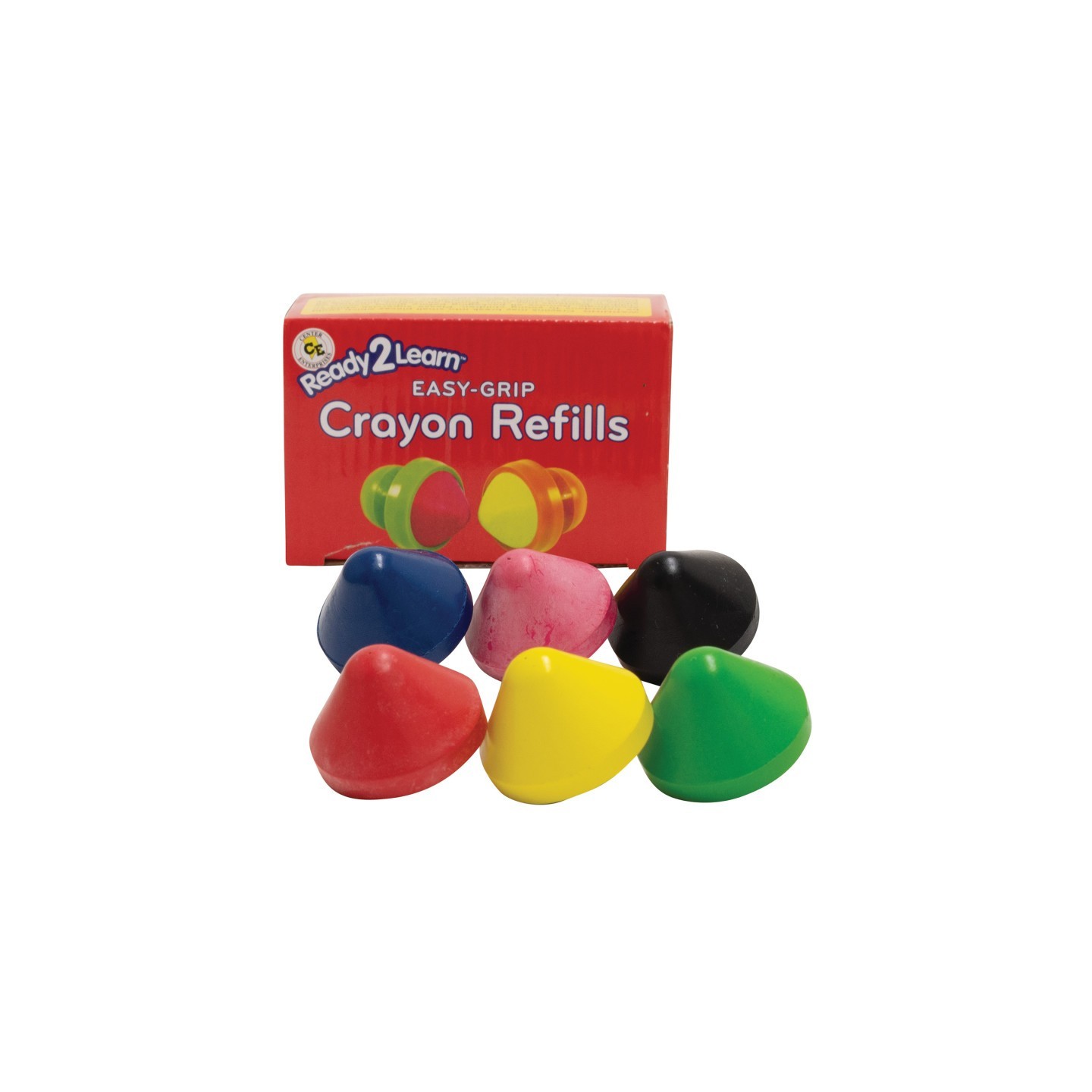 READY 2 LEARN™ Easy Grip Crayons - Refills - Set of 6