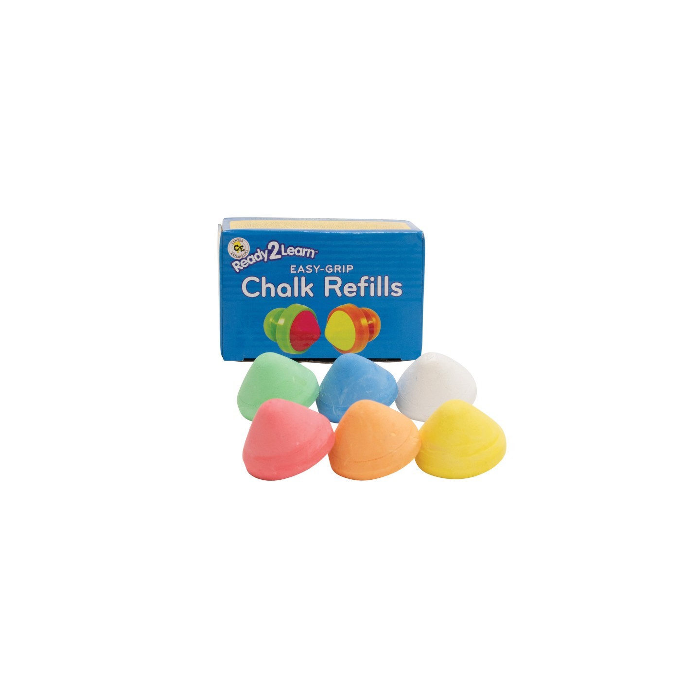 READY 2 LEARN™ Easy Grip Chalk - Refills - Set of 6