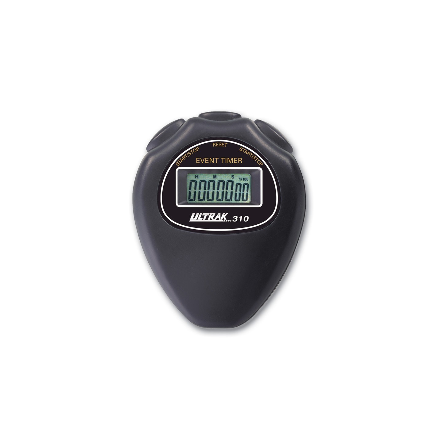 ULTRAK 310 Silent Stopwatch, Black