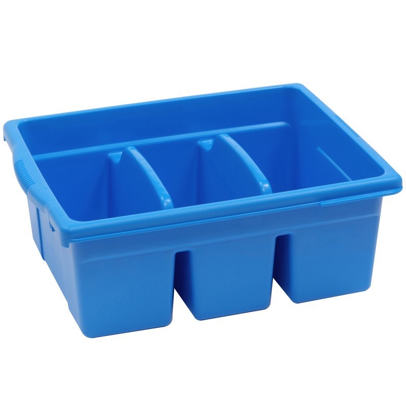 Copernicus Leveled Reading Large Divided Book Tub, Blue