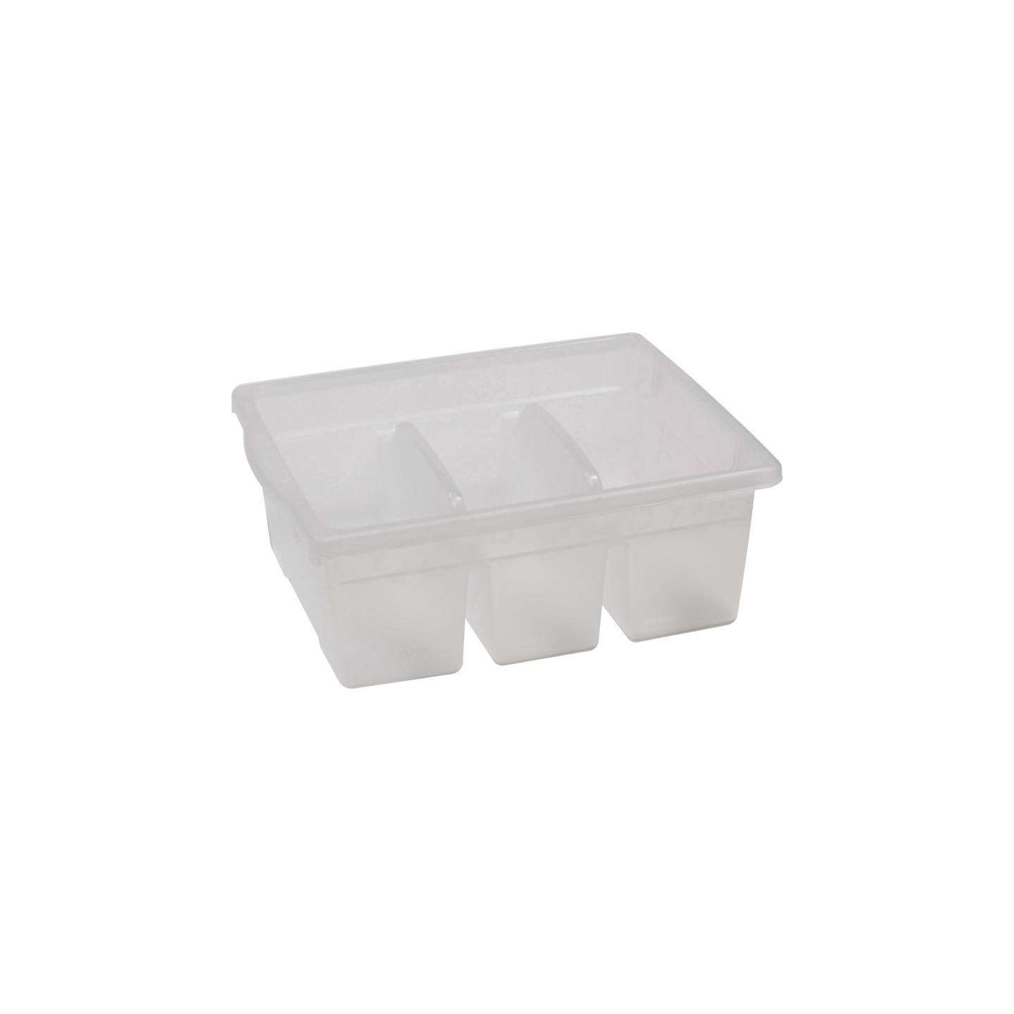 Copernicus Leveled Reading Large Divided Book Tub, Clear