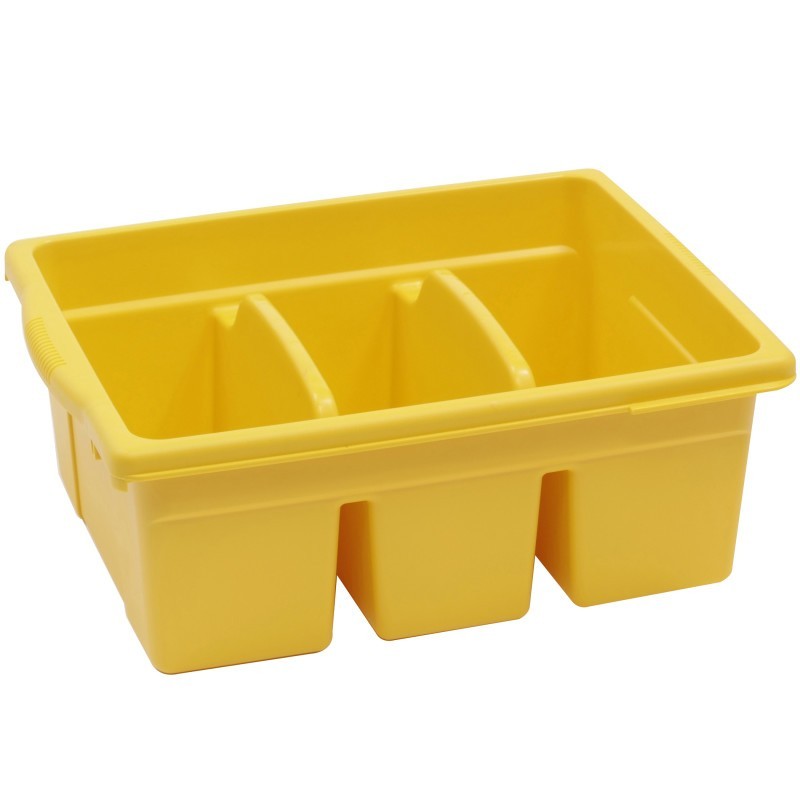 Copernicus Leveled Reading Large Divided Book Tub, Yellow