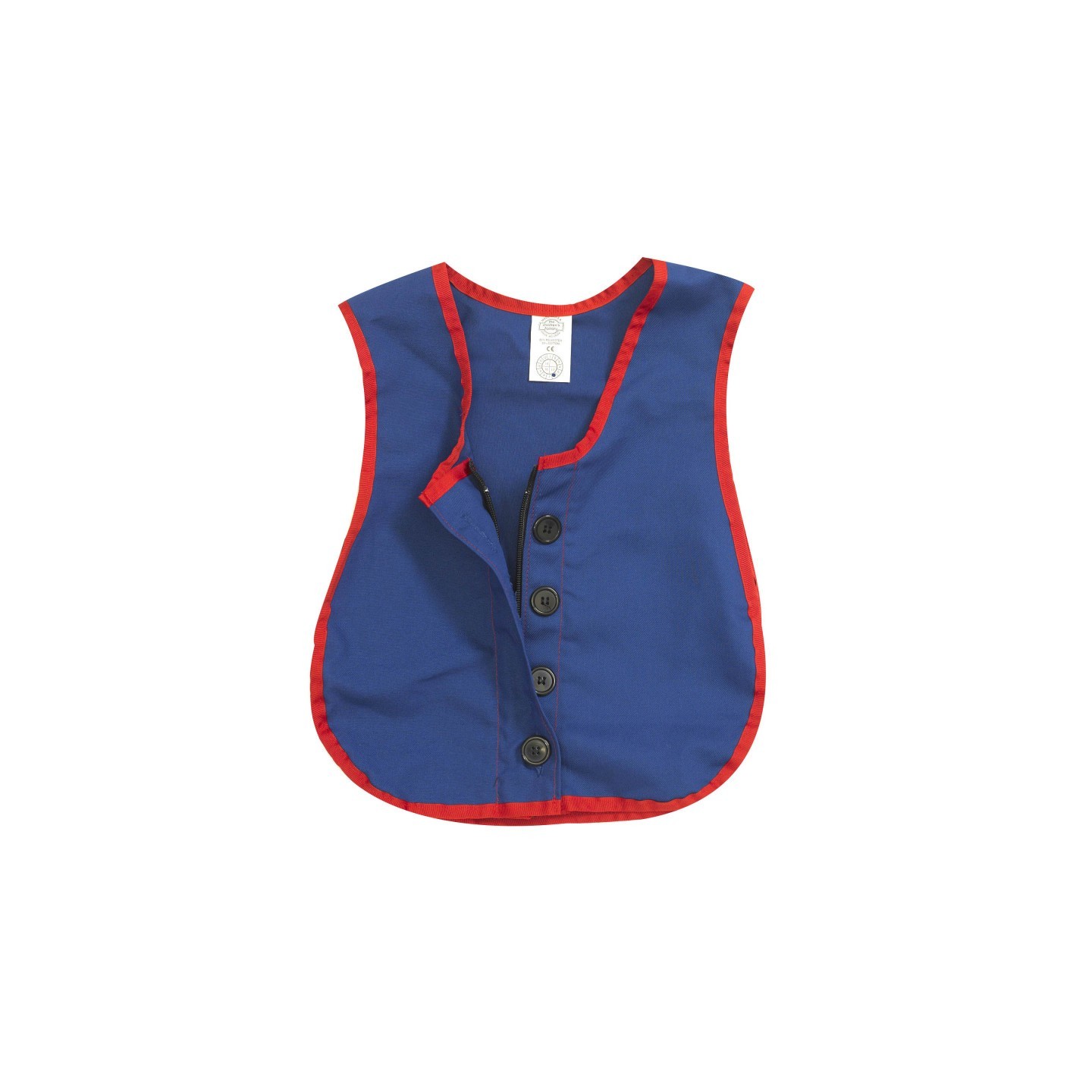 Children's Factory Manual Dexterity Combo Zipper/Button Vest