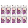 Charles Leonard Push Pins, Clear, 100 Per Box, 10 Boxes