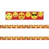 Charles Leonard Borders/Trims, Magnetic, Rectangle Cut - 1-1/2" x 24", Emotion Icon Theme, 24' per Pack, 2 Packs