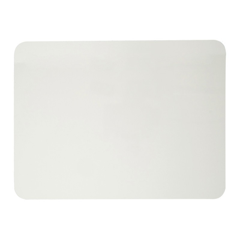 Charles Leonard Dry Erase Board, One-Sided Plain, White, 9" x 12"