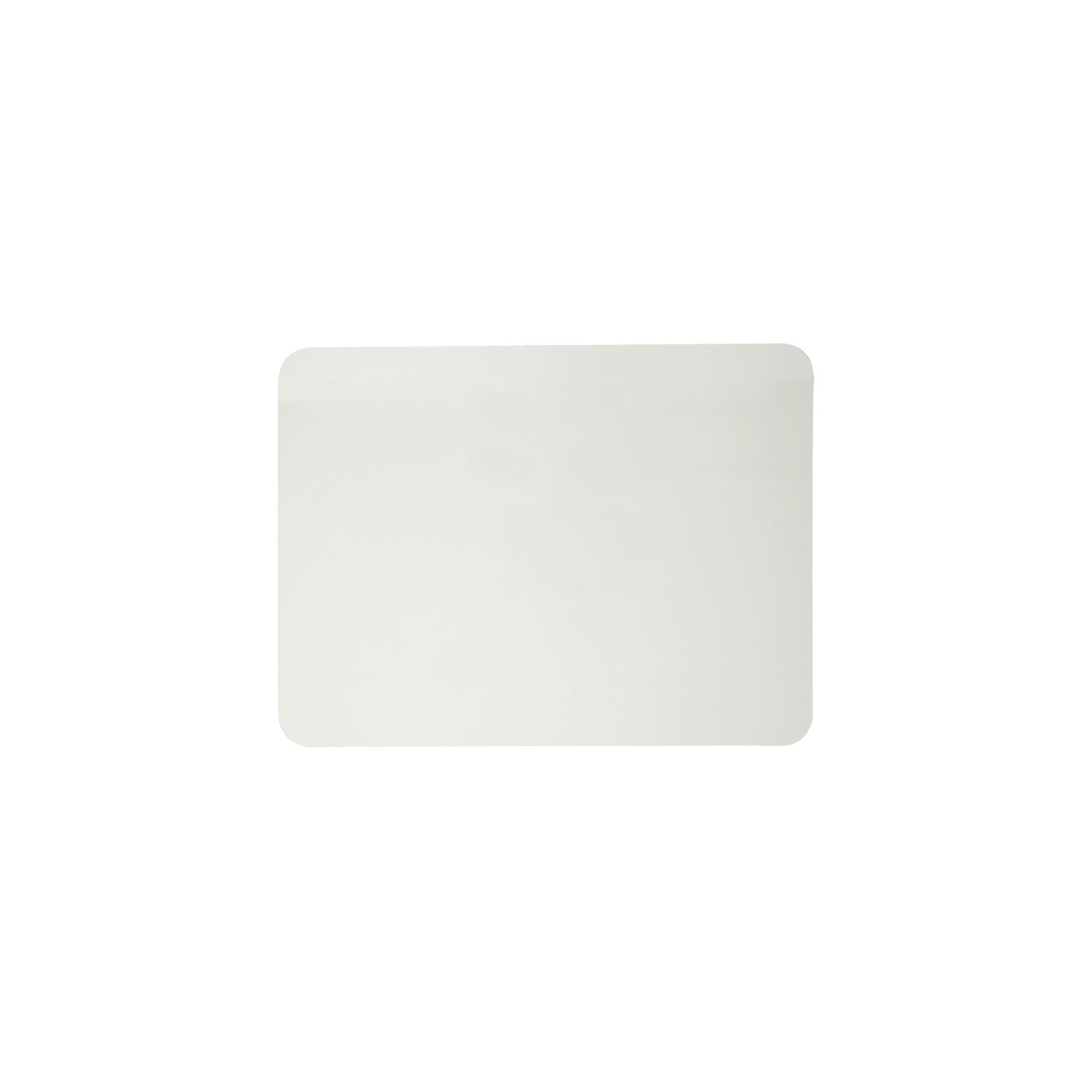 Charles Leonard Dry Erase Board, One-Sided Plain, White, 9" x 12"