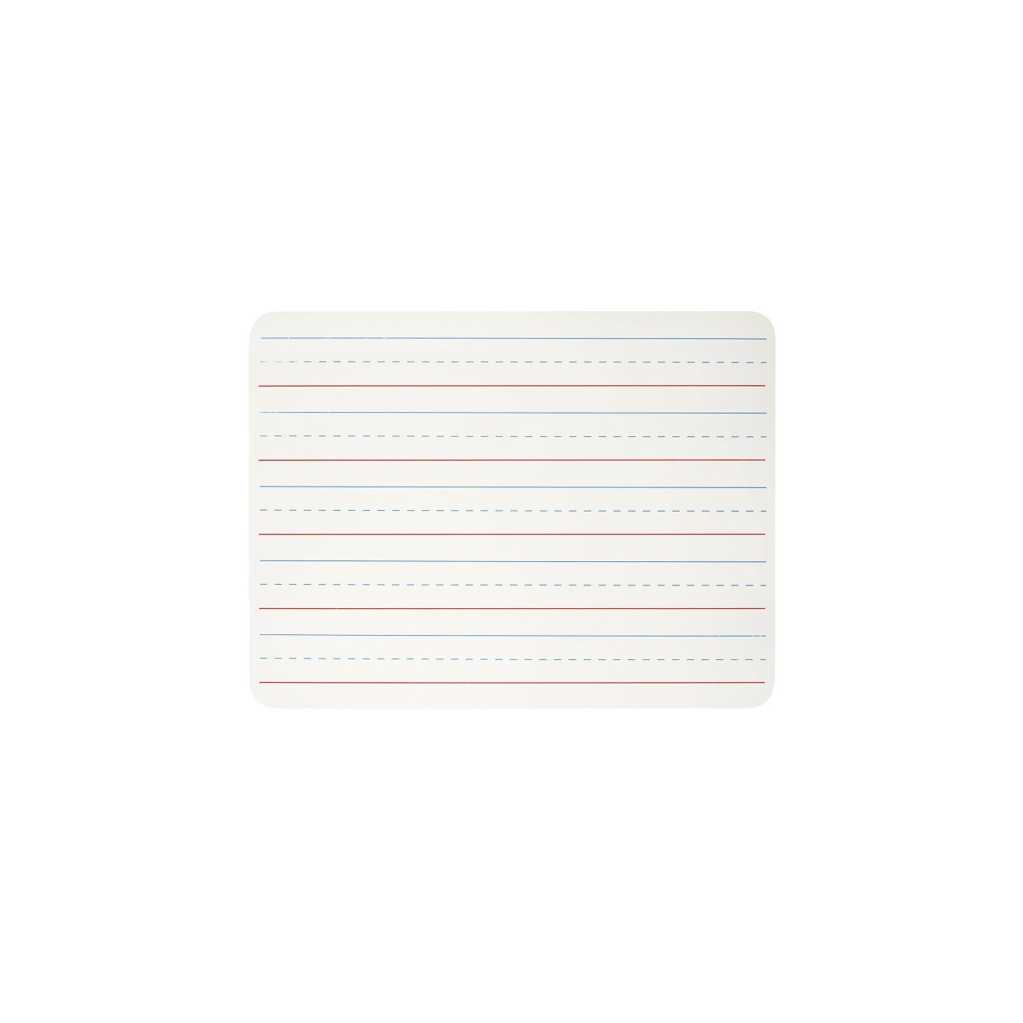 Charles Leonard Dry Erase Board, One Sided, Lined, 9" x 12"