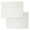 Charles Leonard Dry Erase Board - Two Sided Magnetic; Plain/Lined