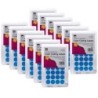 Charles Leonard Color Coding Labels, 3/4", Blue, 1000 Per Pack, 12 Packs