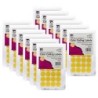 Charles Leonard Color Coding Labels, 3/4", Yellow, 1000 Per Pack, 12 Packs