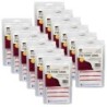 Charles Leonard File Folder Labels, Red, 248 Per Pack, 12 Packs