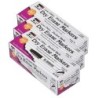 Charles Leonard Dry Erase Markers, Pocket Style, Bullet Tip, Black, 12 Per Pack, 3 Packs