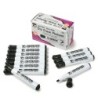 Charles Leonard Dry Erase Markers - Barrel Style, Black/Chisel