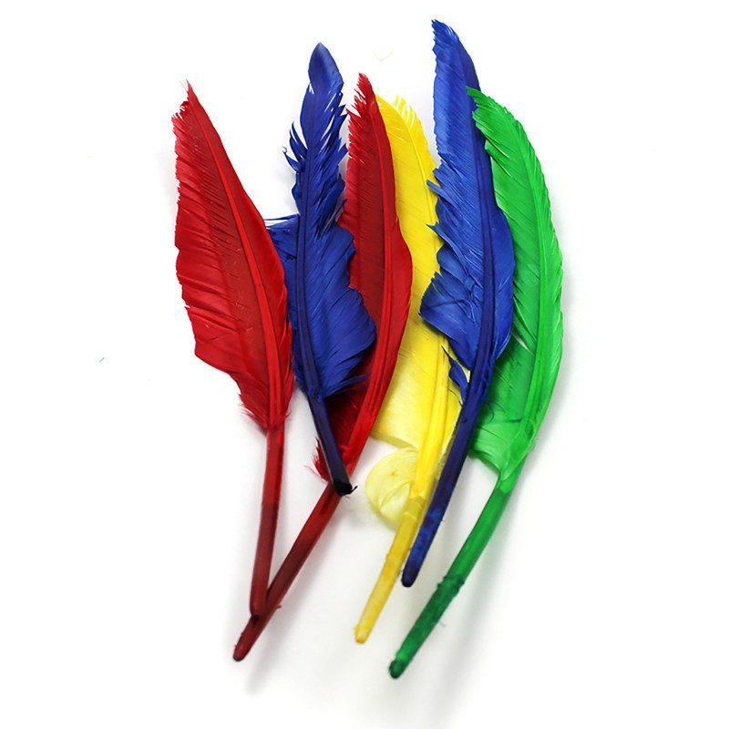 Charles Leonard Quill Feathers, 10" & 12", 6 Count